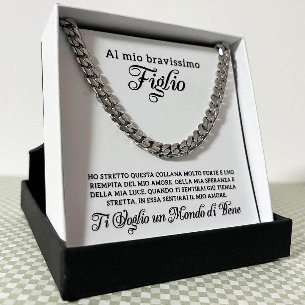 Collana da Uomo - Al Mio Bravissimo Figlio.