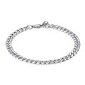 Bracciale Cubano - Acciaio Inox Lucidato di Alta Qualità