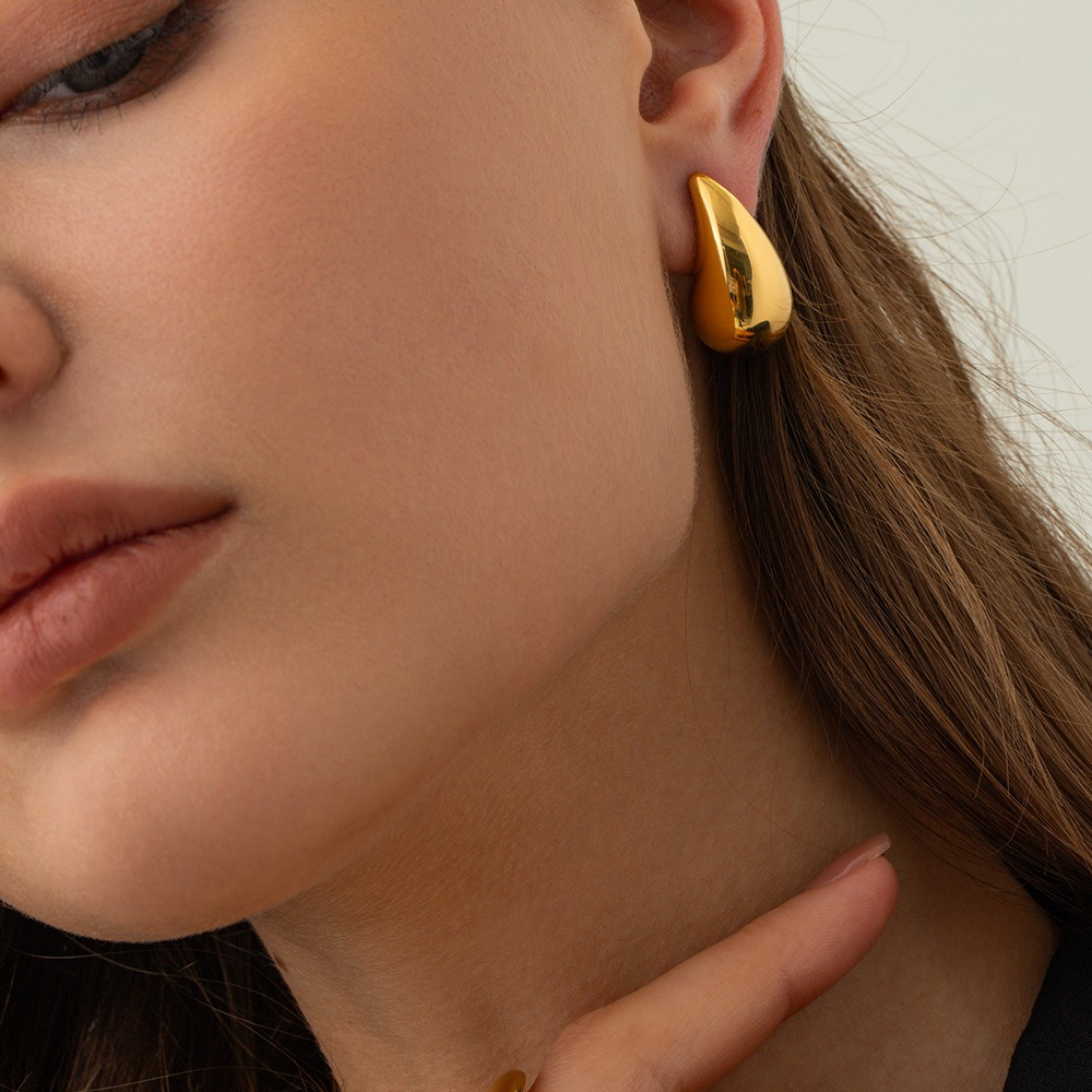 Orecchini a Goccia in Acciaio chirurgico - A mia Mamma