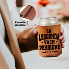 Raffredda Lattina Ecopelle Sintetica Marrone - La Leggenda Va in Pensione