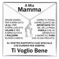 Collana Mamma e Figlio - Ti voglio bene.