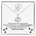 Collana Zampa - Il tuo Prezioso Compagno.