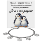 Bracciale Quadrifoglio - Pinguino