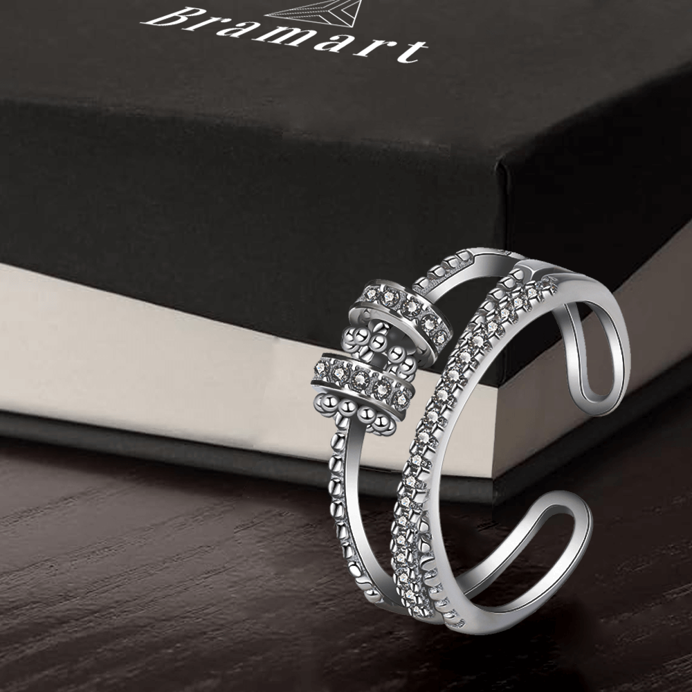 Anello da Donna in Argento Sterling 925 Per mia sorella - Ansia