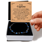 Bracciale Pietre Blu - A mia Cognata