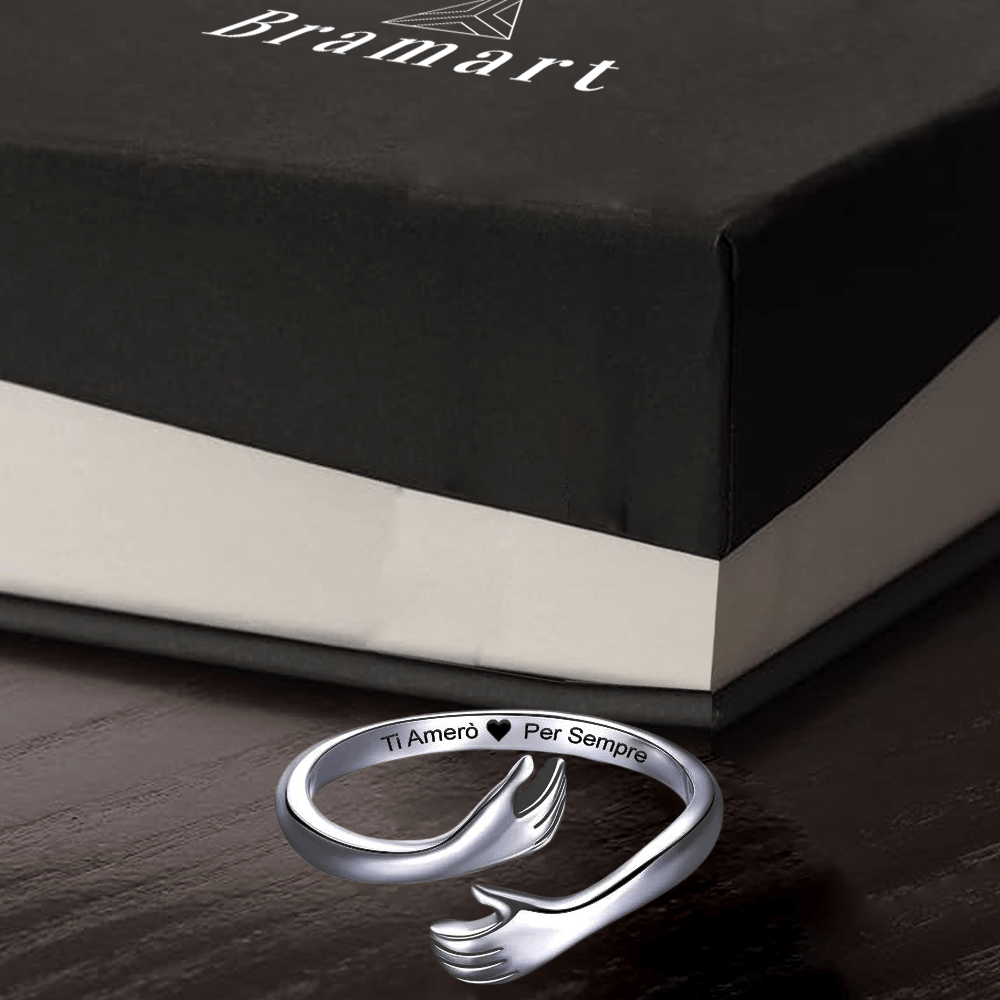 Anello da Donna in Argento Sterling 925 - Ti Amerò Per Sempre