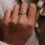 Anello da Donna in Argento Sterling 925 - Amiche per Sempre