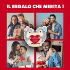 Peluche Crochet con Base in Legno  - Pinguini Inseparabili