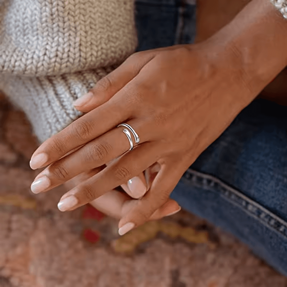 Anello da Donna in Argento Sterling 925 - A Mia Moglie