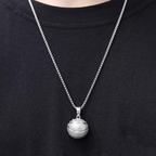 Collana Basket - Acciaio Inox Lucidato di Alta Qualità