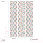 Carta da parati - Diamanti cream