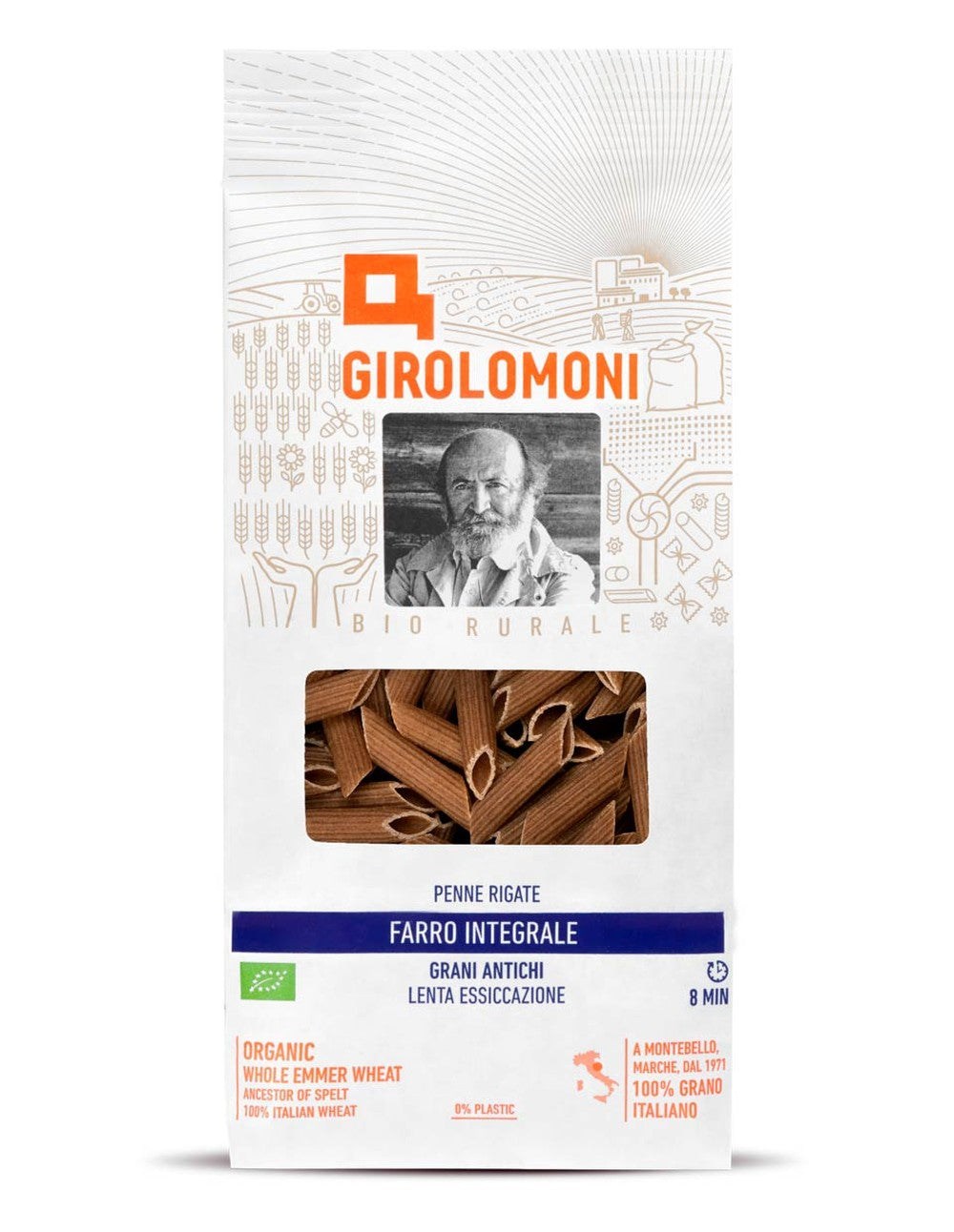 Penne rigate BIO Farro integrale - Girolomoni
