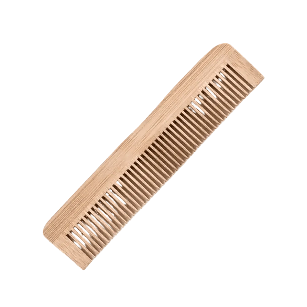 Pettine Denti Fini Bambù