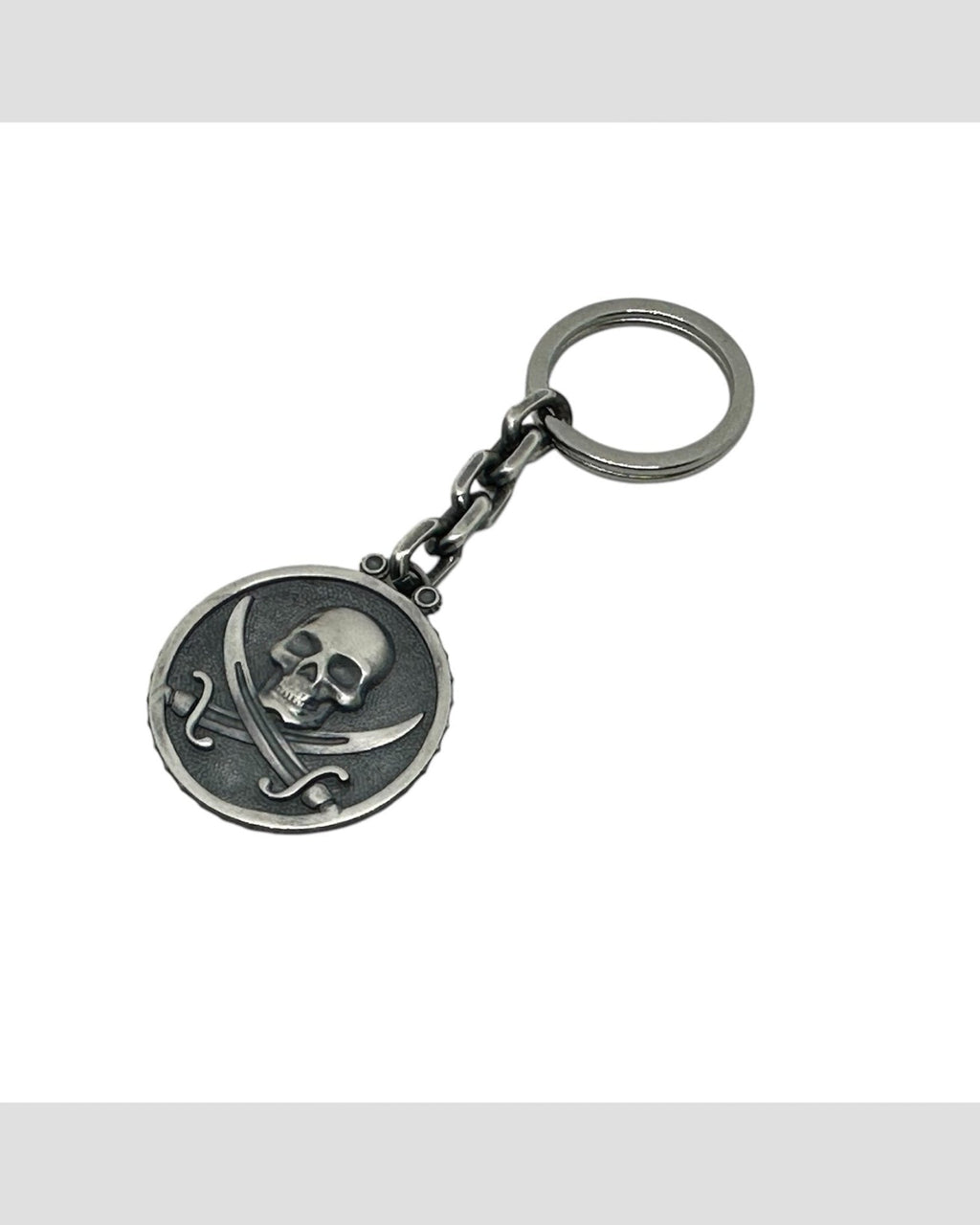 Black Sails Silver Keyring BDG Accessories