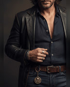 Black Sails Silver Keyring BDG Accessories