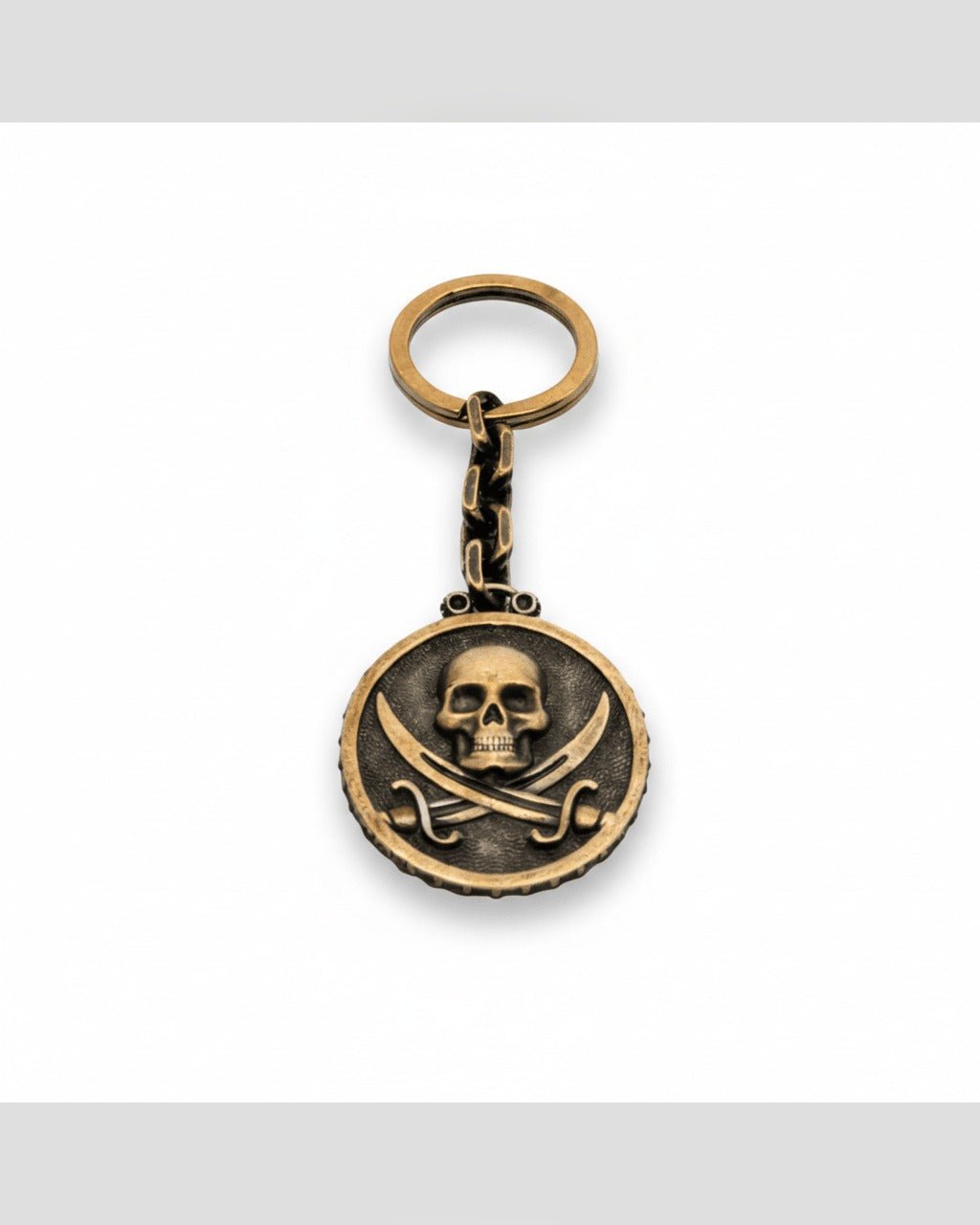 Black Sails Silver Keyring BDG Accessories