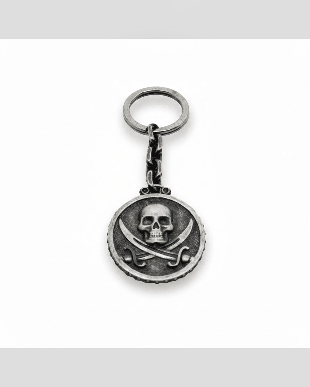 Black Sails Silver Keyring BDG Accessories