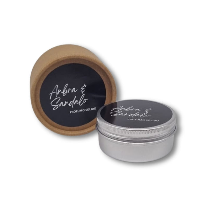 PROFUMO SOLIDO AMBRA E SANDALO - 50ml