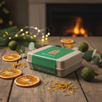 CONFEZIONE SAPONETTE NATALIZIE CALENDULA, ARANCIA E CANNELLA, EUCALIPTO, BERGAMOTTO