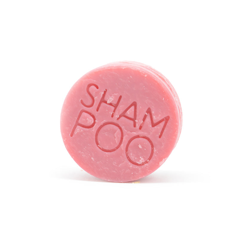 SHAMPOO SOLIDO CAPELLI BIONDI ALL'UVA FRAGOLA CON BAR SAVER IN SUGHERO