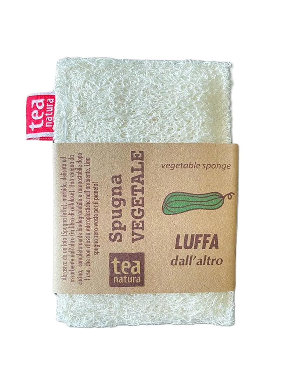Spugna Vegetale in Cellulosa e Luffa - TeaNatura