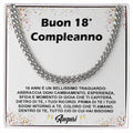 Collana Uomo - Compleanno 18 anni.