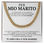 Collana da Uomo Oro - Per mio Marito.