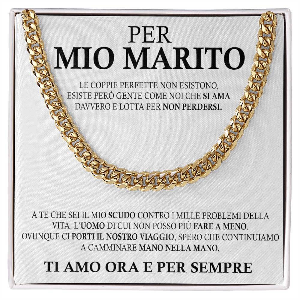 Collana da Uomo Oro - Per mio Marito.