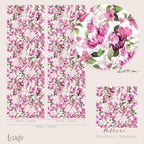 Wallpaper - Botanical bougainvillea PANAREA