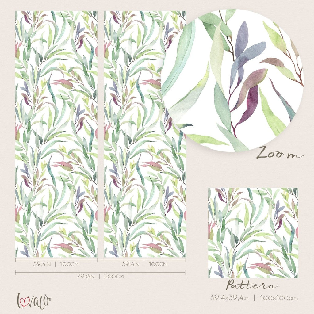 Wallpaper - Colored leaves FOLIAGE